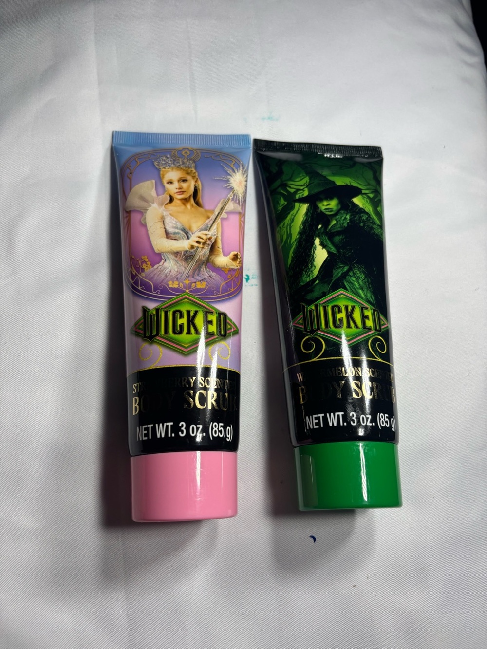 2 Wicked Themed Body Scrub - Pink & Green